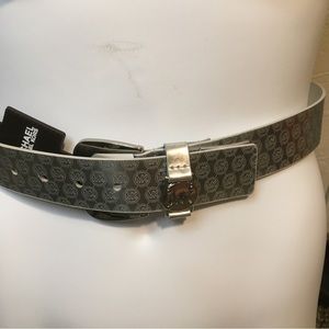 Michael Kors Silver Belt